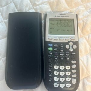 TI-84 plus calculator, good working condition